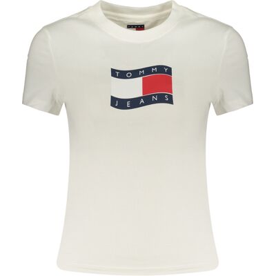 Biele Dámske Tričko Tommy Hilfiger S Biele Dámske Tričko Tommy Hilfiger S