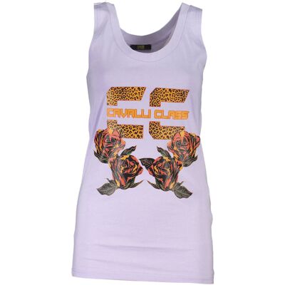 Fialové Tielko Cavalli Class Fialová M Fialové Tielko Cavalli Class Fialová M