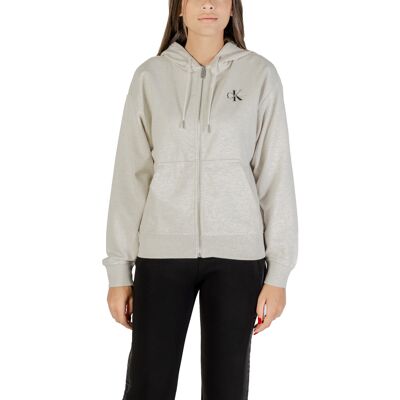 Calvin Klein Mikina So Zipsom Čierna S Calvin Klein Mikina So Zipsom Čierna S