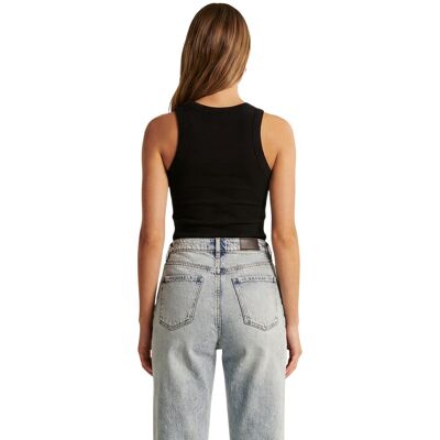 GUESS JEANS Guess Aktívny Top Čierna L GUESS JEANS Guess Aktívny Top Čierna L
