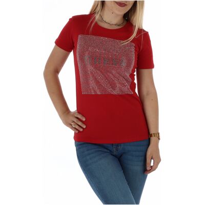 Guess T-Shirt Donna Modrá Xs Guess T-Shirt Donna Modrá Xs