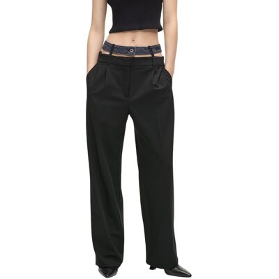 Karl Lagerfeld Jeans Karl Lagerfeld Dámske Nohavice Čierna S Karl Lagerfeld Jeans Karl Lagerfeld Dámske Nohavice Čierna S