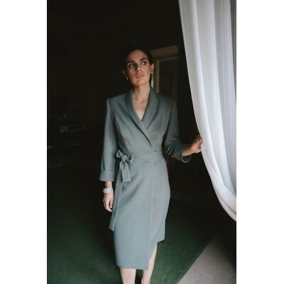 Stylove Štýlové Dámske Košeľové Šaty Khaki Kaki S Stylove Štýlové Dámske Košeľové Šaty Khaki Kaki S