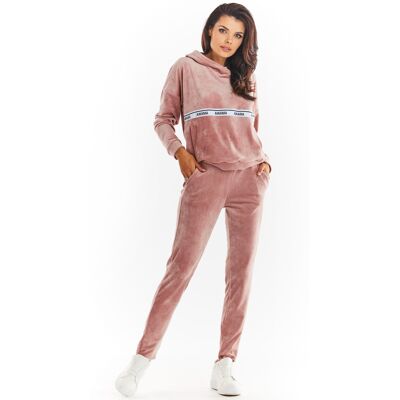 Awama Woman'S Hoodie A371 Pink Tmavočervená Xl Awama Woman'S Hoodie A371 Pink Tmavočervená Xl