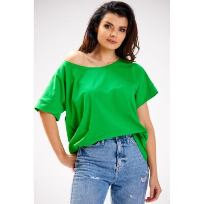 Infinite You Woman'S Blouse M254 Green Zelená One Size Infinite You Woman'S Blouse M254 Green Zelená One Size