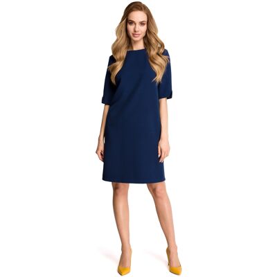 Dámske Šaty Stylove S113 Modrá L Dámske Šaty Stylove S113 Modrá L