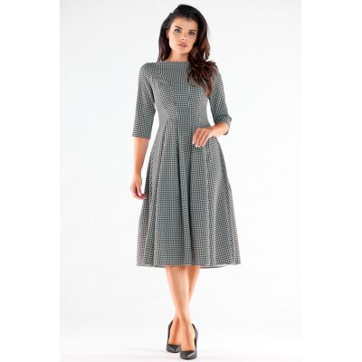 Dámske Šaty Awama Awama_dress_a519_pepito Šedá Xl Dámske Šaty Awama Awama_dress_a519_pepito Šedá Xl