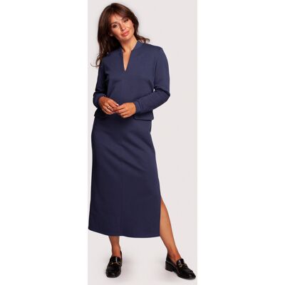 Bewear Woman'S Dress B242 Modrá L Bewear Woman'S Dress B242 Modrá L