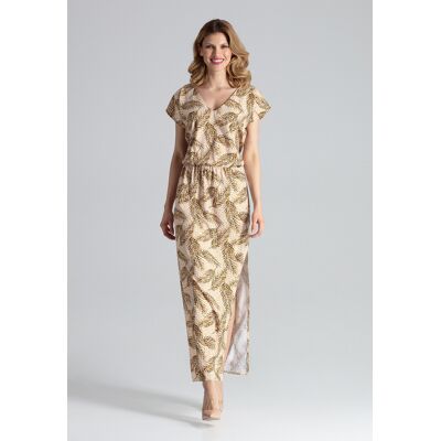 Figl Woman'S Dress M668 Hnedá M Figl Woman'S Dress M668 Hnedá M
