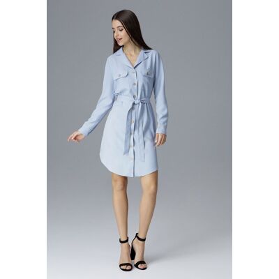 Figl Woman'S Dress M630 Light Šedá M Figl Woman'S Dress M630 Light Šedá M
