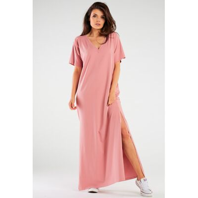 Infinite You Woman'S Dress M256 Pink Ružová L Infinite You Woman'S Dress M256 Pink Ružová L