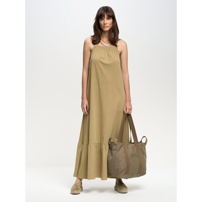 Big Star Woman'S Dress 340175 303 Krémová M Big Star Woman'S Dress 340175 303 Krémová M