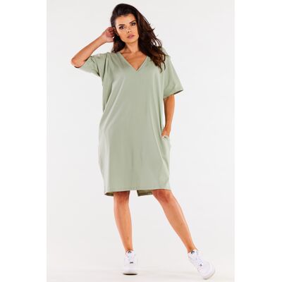 Infinite You Woman'S Dress M303 Mint Šedá One Size Infinite You Woman'S Dress M303 Mint Šedá One Size
