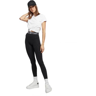 Calvin Klein Legíny Čierne Čierna M Calvin Klein Legíny Čierne Čierna M