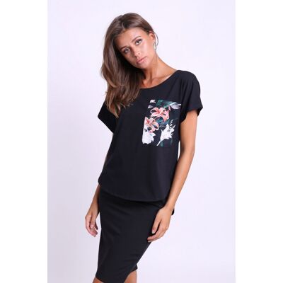 Dámske Tričko Kabelle Kb125 Čierna 4xl Dámske Tričko Kabelle Kb125 Čierna 4xl