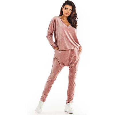 Awama Woman'S Sweatshirt A376 Pink Ružová One Size Awama Woman'S Sweatshirt A376 Pink Ružová One Size