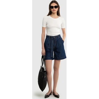 Big Star Woman'S Bermuda Shorts Shorts 110296 -550 Čierna W30 Big Star Woman'S Bermuda Shorts Shorts 110296 -550 Čierna W30