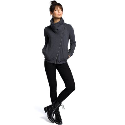 Bewear Woman'S Blazer B071 Graphite Šedá M Bewear Woman'S Blazer B071 Graphite Šedá M