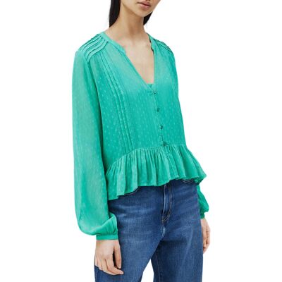 Pepe Jeans Arvana_pl30394 Tyrkysová S Pepe Jeans Arvana_pl30394 Tyrkysová S