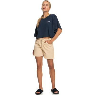 Dámske Crop Tričko Roxy Tiki & Surf Tee A Modrá Xl Dámske Crop Tričko Roxy Tiki & Surf Tee A Modrá Xl