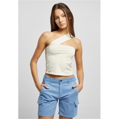 Urban Classics Women'S Single Strap Top Whitesand Biela Xs Urban Classics Women'S Single Strap Top Whitesand Biela Xs