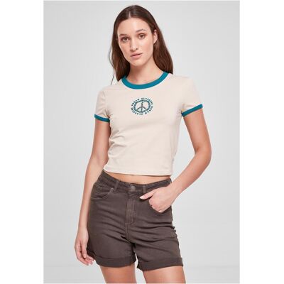 Urban Classics Women'S Stretch Jersey Cropped Tee Softseagrass/watergreen Krémová 5xl Urban Classics Women'S Stretch Jersey Cropped Tee Softseagrass/watergreen Krémová 5xl