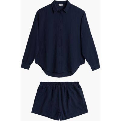 Atlantic Complete Women'S Muślin Čierna Xxl Atlantic Complete Women'S Muślin Čierna Xxl