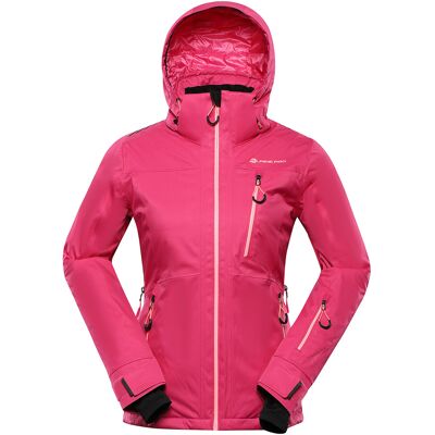 Dámska Bunda Alpine Pro Fuchsiová M Dámska Bunda Alpine Pro Fuchsiová M