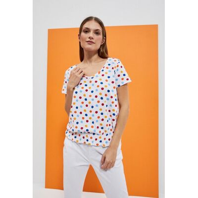 Marisse Dámske Tričko L-Ts-4053 Biele Biela Xs Marisse Dámske Tričko L-Ts-4053 Biele Biela Xs