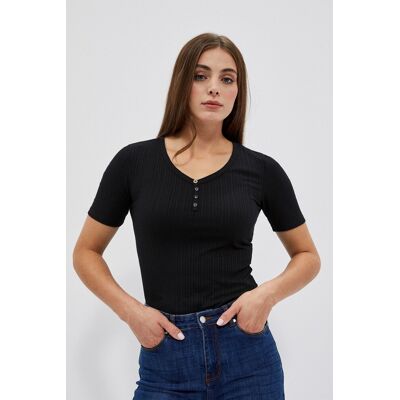 Marisse Blúzka - Model Čoskoro Dostupný Čierna Xl Marisse Blúzka - Model Čoskoro Dostupný Čierna Xl