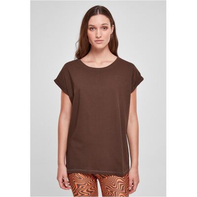 Urban Classics Women'S T-Shirt With Extended Shoulder Brown Hnedá S Urban Classics Women'S T-Shirt With Extended Shoulder Brown Hnedá S
