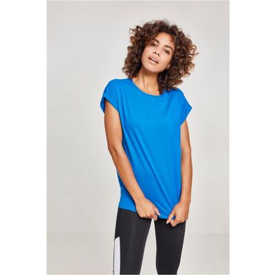 Urban Classics Women'S T-Shirt With Extended Shoulder Light Blue Čierna M Urban Classics Women'S T-Shirt With Extended Shoulder Light Blue Čierna M