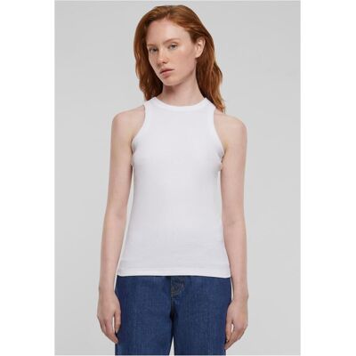 Urban Classics Women'S Racer Back Rib Tank Top - White Šedá L Urban Classics Women'S Racer Back Rib Tank Top - White Šedá L
