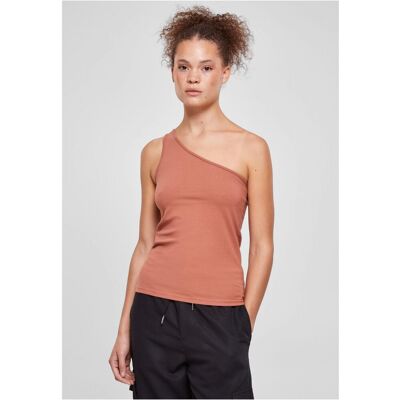 Urban Classics Women'S Asymmetrical Terracotta Top Tmavočervená 3xl Urban Classics Women'S Asymmetrical Terracotta Top Tmavočervená 3xl