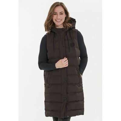 Women'S Long Vest Weather Report Chief W Hnedá 36 Women'S Long Vest Weather Report Chief W Hnedá 36