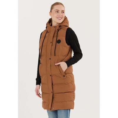 Women'S Long Vest Weather Report Chief W Hnedá 40 Women'S Long Vest Weather Report Chief W Hnedá 40