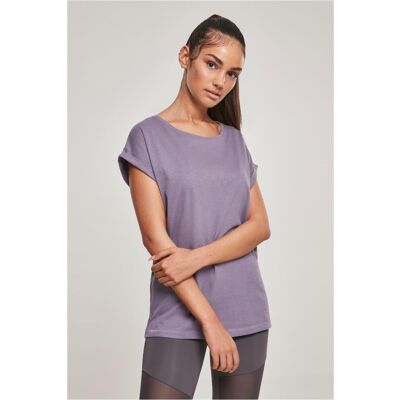 Urban Classics Women'S T-Shirt With Extended Shoulder Dusty Purple Šedá 4xl Urban Classics Women'S T-Shirt With Extended Shoulder Dusty Purple Šedá 4xl