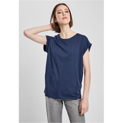 Urban Classics Women'S T-Shirt With Extended Shoulder Dark Blue Modrá Xs Urban Classics Women'S T-Shirt With Extended Shoulder Dark Blue Modrá Xs