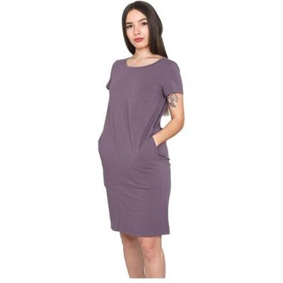 Dámske Šaty Woox Plum Fuchsiová 36 Dámske Šaty Woox Plum Fuchsiová 36