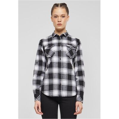 Brandit Amy Flanell Shirt Girls White/black Šedá 3xl Brandit Amy Flanell Shirt Girls White/black Šedá 3xl