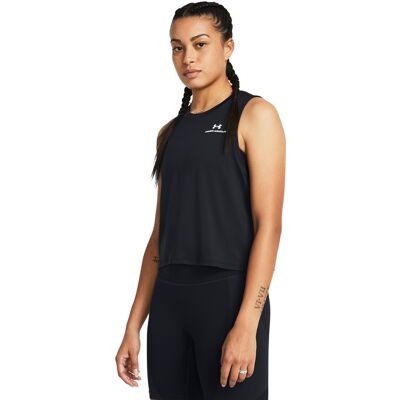 Women'S Tank Top Under Armour Vanish Energy Crop Tank Čierna M Women'S Tank Top Under Armour Vanish Energy Crop Tank Čierna M