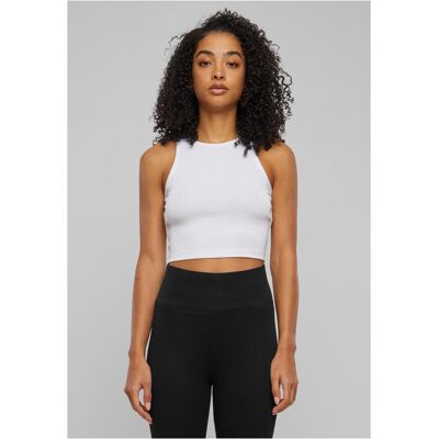 Urban Classics Women'S Cropped Top White Šedá M Urban Classics Women'S Cropped Top White Šedá M