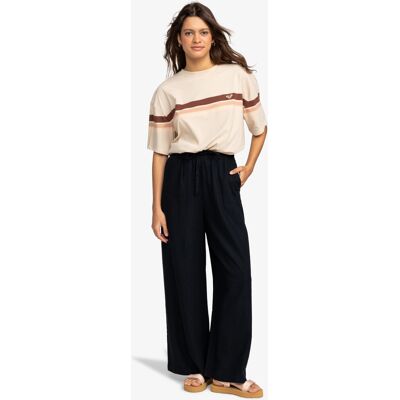Women'S Trousers Roxy Lekeitio Break Čierna S Women'S Trousers Roxy Lekeitio Break Čierna S