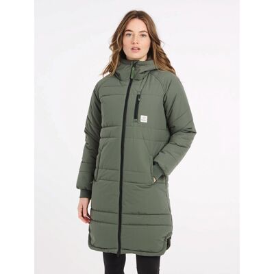 Women'S Parka Protest Prtadoreys Kaki M Women'S Parka Protest Prtadoreys Kaki M