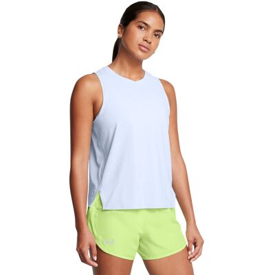 Women'S Under Armour Launch Elite Tank Top Biela M Women'S Under Armour Launch Elite Tank Top Biela M