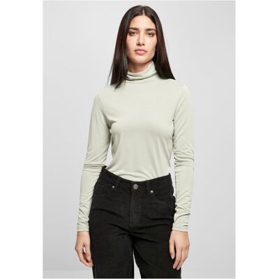 Urban Classics Uc Ladies Modal Turtleneck - Green Šedá Xs Urban Classics Uc Ladies Modal Turtleneck - Green Šedá Xs
