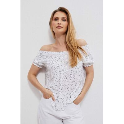Marisse Tričko So Španielskou Chrípkou Čierna Xs Marisse Tričko So Španielskou Chrípkou Čierna Xs