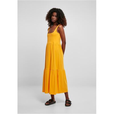 Urban Classics Dámske Letné Šaty 7/8 Dĺžky Valance Magicmango Oranžová Xxl Urban Classics Dámske Letné Šaty 7/8 Dĺžky Valance Magicmango Oranžová Xxl