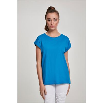Urban Classics Women'S T-Shirt With Extended Shoulder Hawaiianblue Svetlomodrá M Urban Classics Women'S T-Shirt With Extended Shoulder Hawaiianblue Svetlomodrá M