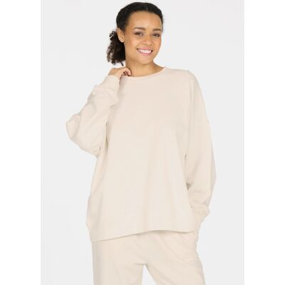 Women'S Sweatshirt Athlecia Gidon Krémová 34 Women'S Sweatshirt Athlecia Gidon Krémová 34